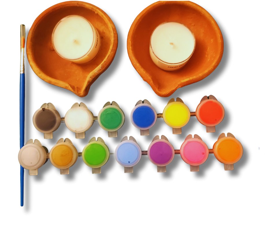 Diya Diwali Classroom Kit - 10 Crafts per Kit - Tulsie
