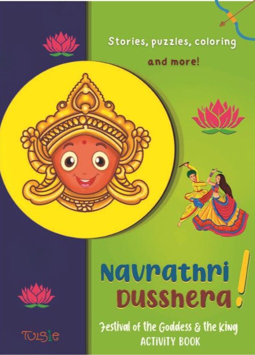 Navrathri/Dusshera FULL-COLOR Activity Book - Tulsie
