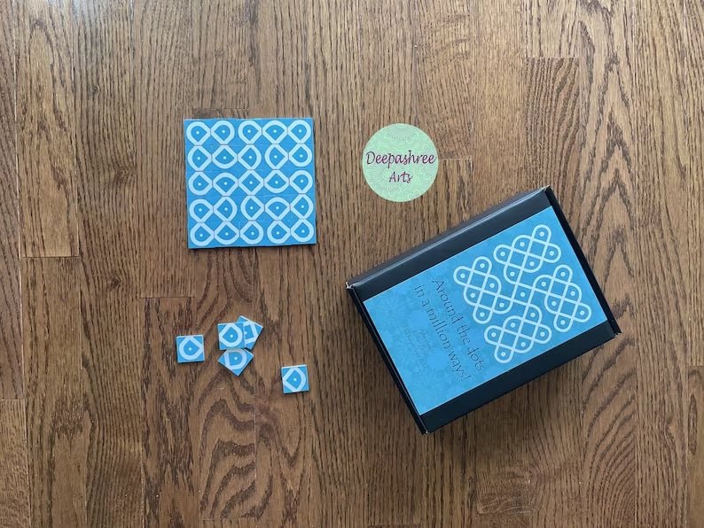 Deepashree Arts Kolam Puzzles - Tulsie