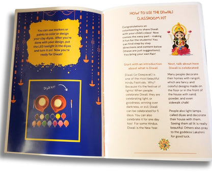 Diya Diwali Classroom Kit - 10 Crafts per Kit - Tulsie