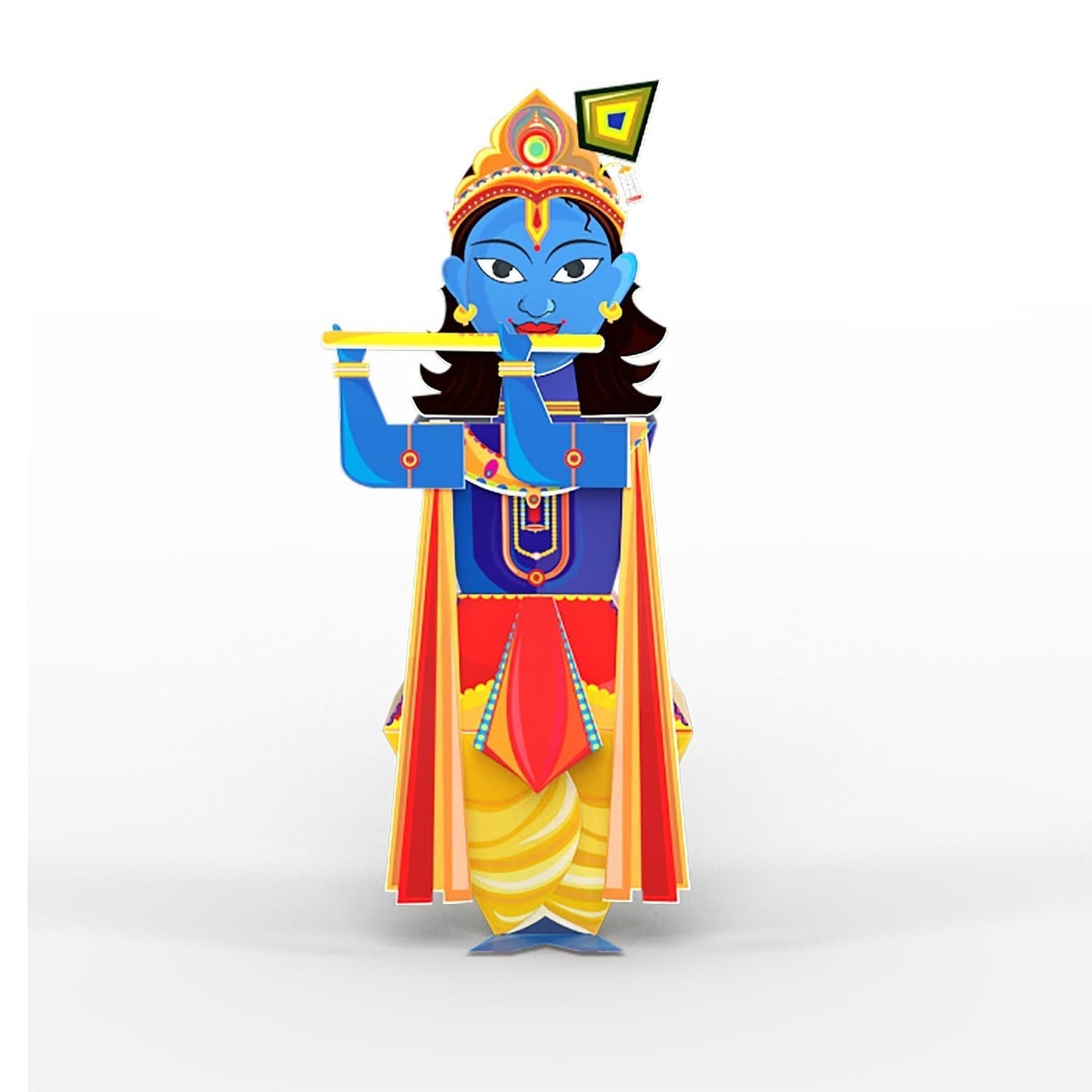 Krishna - Puppet Papercraft - Tulsie